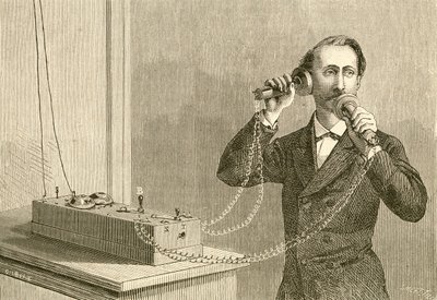 An Early Telephone by Spanish School