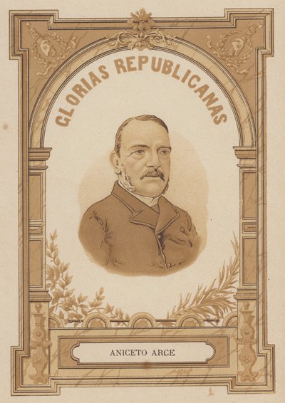 Aniceto Arce, Bolivian politician by Spanish School
