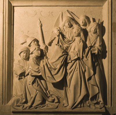 Bas-relief of Saint Idelfonso Receiving his Chasuble, Interior of the La Mezquita, Cordoba, 1507 by Spanish School