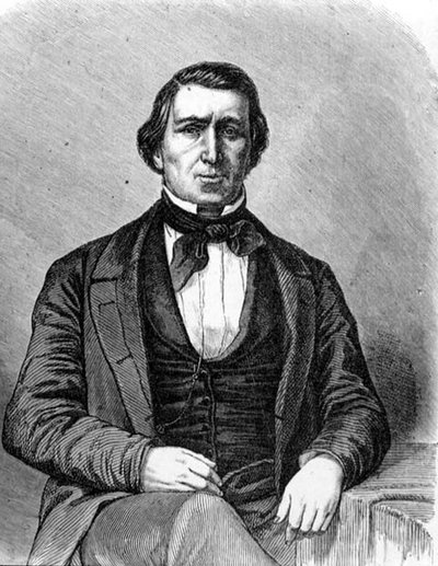 Brigham Young (1801-77) Second President of the Mormon Church and Founder of Salt Lake City, Utah, from 