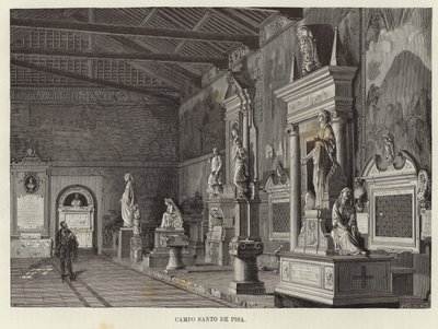 Camp Santo of Pisa by Spanish School