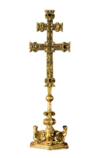 "Cignum Crucis" Cross of the Templar Order of Ponferrada by Spanish School