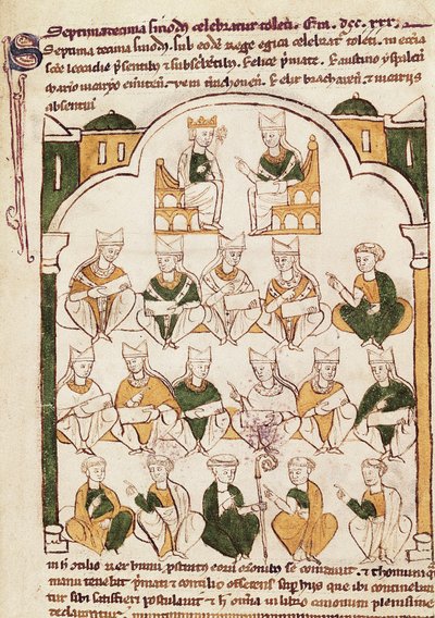 Council of Toledo, Miniature in 