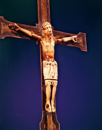 Crucifixion, late 12th century by Spanish School
