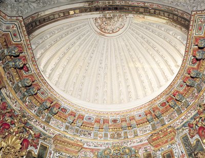 Detail of the vault from the Chapel of the Virgin by Spanish School