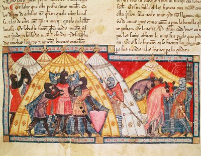 The Imprisonment of Antenor, from the Codex Benito Santa Mora by Spanish School