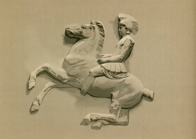 Fragment from the Parthenon Frieze by Spanish School