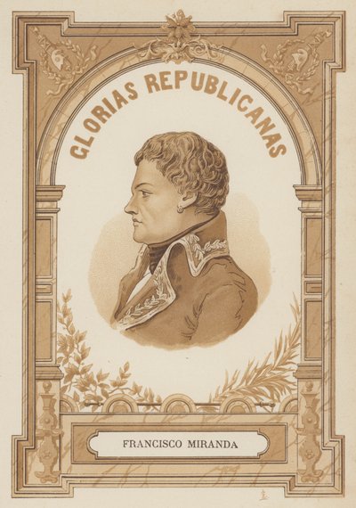 Francisco de Miranda, Venezuelan military leader and revolutionary by Spanish School