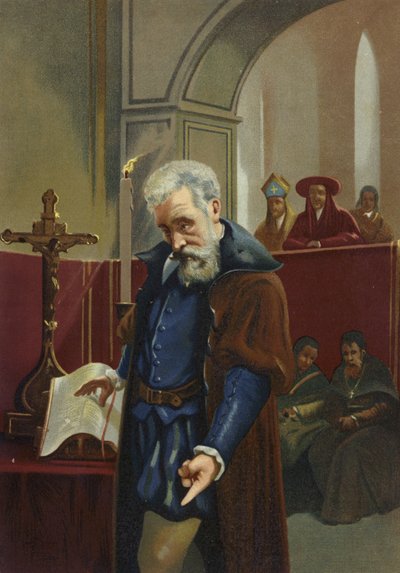 Galileo Galilei, Italian Physicist, Mathematician and Astronomer by Spanish School