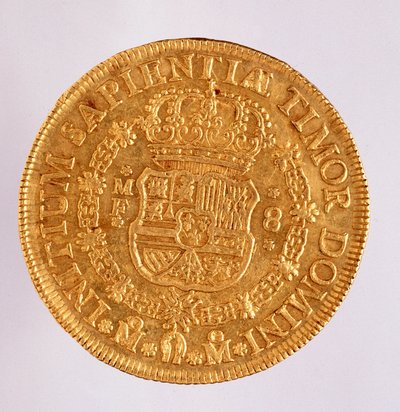 Golden Coin from Spain: Reign of Philip V by Spanish School