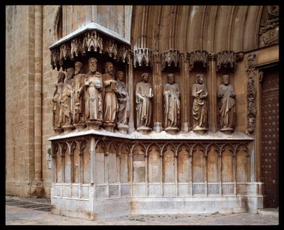 Gothic art, (detail) by Spanish School