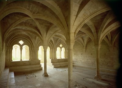 Interior of the Chapter House by Spanish School