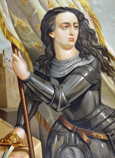 Joan of Arc, French heroine during the Hundred Years