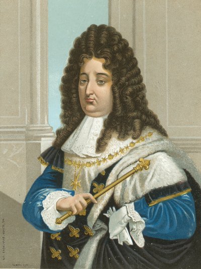 King Louis XIV of France by Spanish School