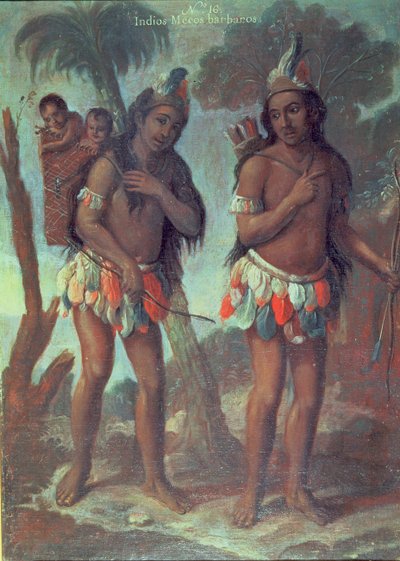 Mexican Indian Savages from 