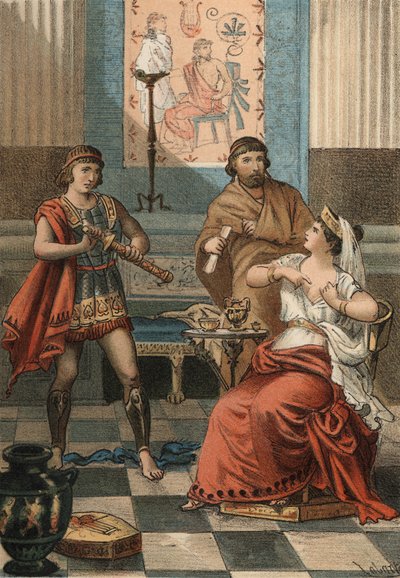 Monime, Queen of the Pont asked under the order of her husband Mithridates VI Eupator that she be killed in order not to fall into the hands of the Romans (72 BC). In 