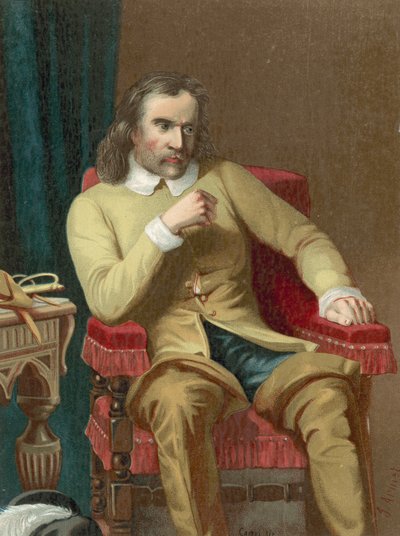 Oliver Cromwell by Spanish School