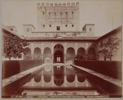 Patio de los Arrayanes, Alhambra by Spanish School