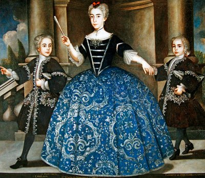 Portrait of Donna Maria de Montaner y Canglada by Spanish School