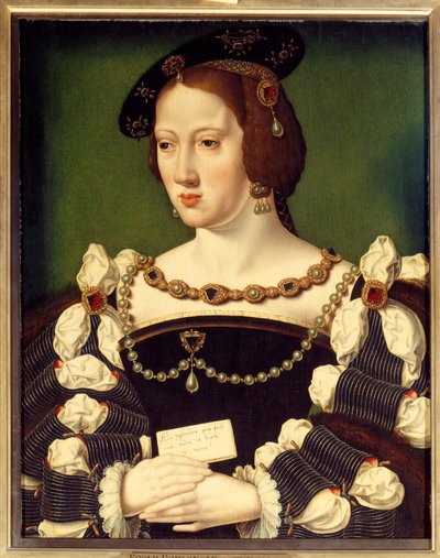 Portrait of Eleonore of Habsburg, Archduchess of Austria, Queen of France by Spanish School