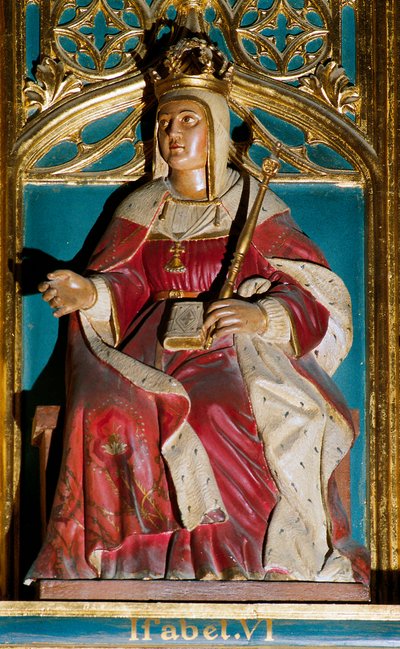 Portrait of Isabella I, called the Catholic by Spanish School