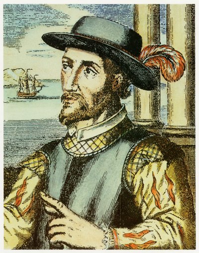 Portrait of Juan Ponce de Leon (1474 – 1521) by Spanish School