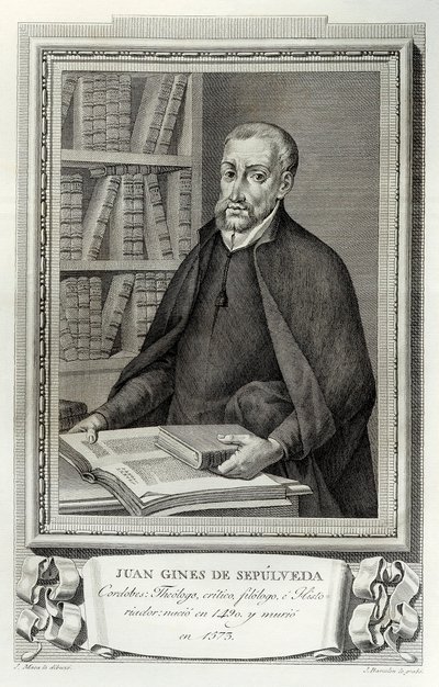 Portrait of the Spanish Humanist and Religious Juan Gines de Sepulveda (1490-1573) by Spanish School