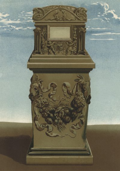 Roman funerary urn by Spanish School