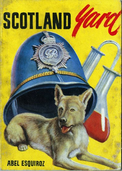 Scotland Yard, by Abel Esquiroz, Edition Has a Pedagogic and Popular Destination. Cover, 20th Century by Spanish School