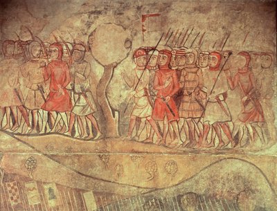 Soldiers from the Army of King James I (detail) by Spanish School