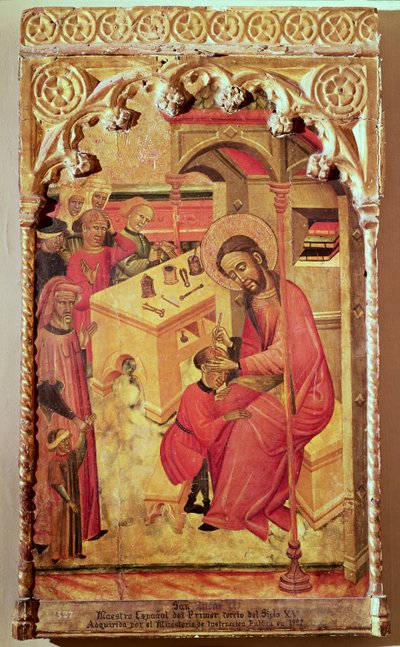 St. Luke Operating on a Man