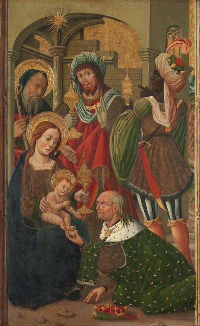 The Adoration of the Kings by Spanish School