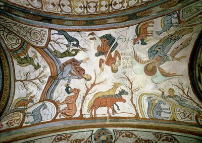 The Annunciation to the Shepherds (detail) by Spanish School