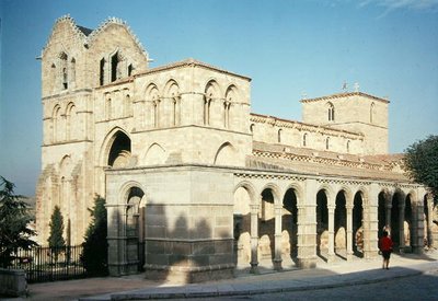 The Church of San Vicente, founded in 1307 by Spanish School