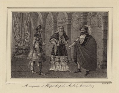 The Conquest of Hispania by Spanish School