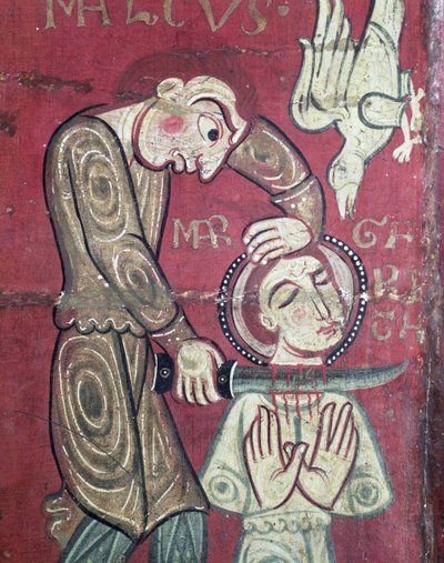 The Martyrdom of St. Margaret of Antioch (detail) by Spanish School