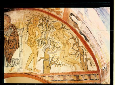 The Original Sin, from the Holy Cross Hermitage in Maderuelo by Spanish School