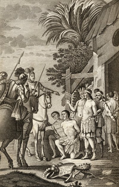 The Spanish conquest of Chile by Alonso de Ercilla, from 