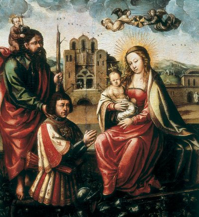 The Virgin of Christopher Columbus by Spanish School