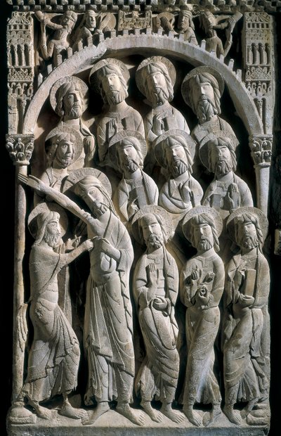 The Incredulity of Saint Thomas (detail) by Spanish School