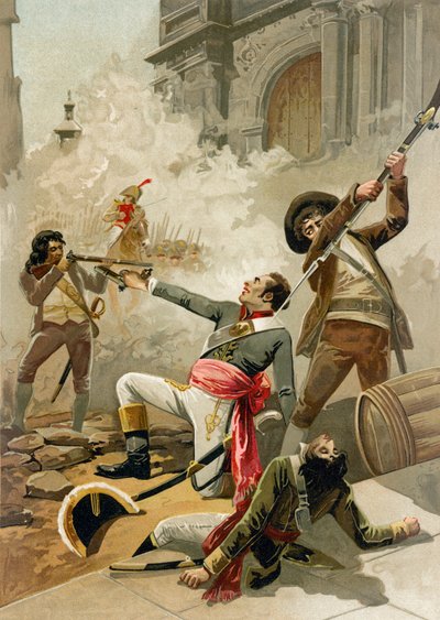 The Massacres of September by Spanish School