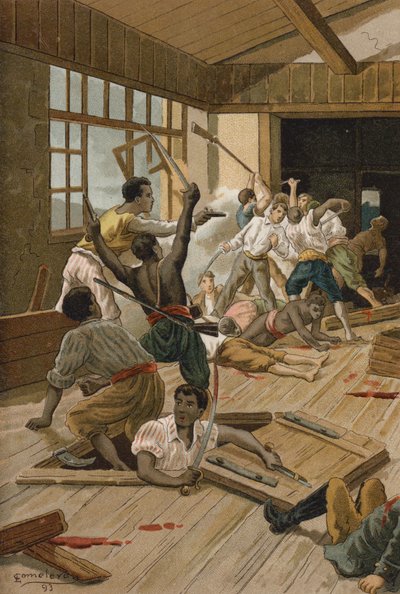 They Carried Out a Terrible Massacre by Spanish School