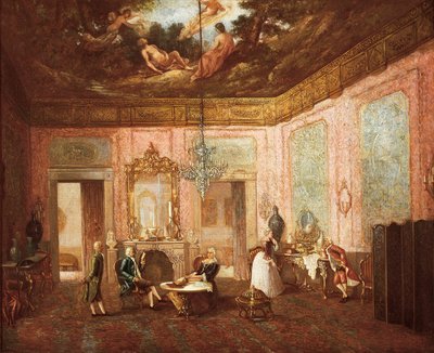 View from the interior of a castle in Valencia. Anonymous painting. 19th century. Valencia. Museum of Fine Arts San Pio V. by Spanish School