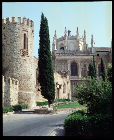 View of the Monastery of San Juan de Los Reyes, Toledo by Spanish School