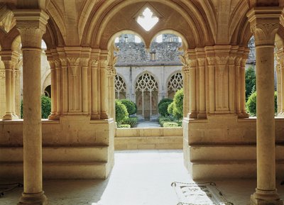 View Towards the Cloister from the Chapter House by Spanish School