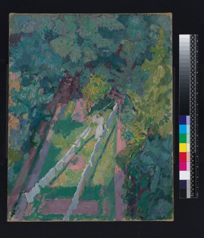 A View from the Window at 6 Cambrian Road, Richmond by Spencer Frederick Gore