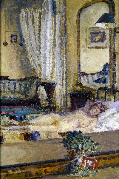 Camden Town Interior by Spencer Frederick Gore