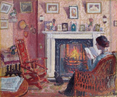 Interior, 31 Mornington Crescent by Spencer Frederick Gore