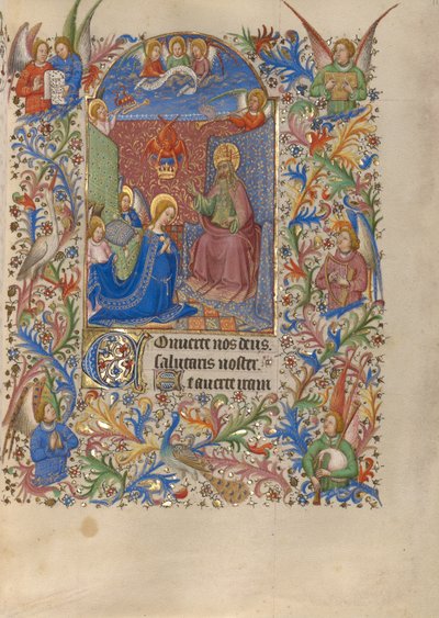 The Coronation of the Virgin by Spitz Master
