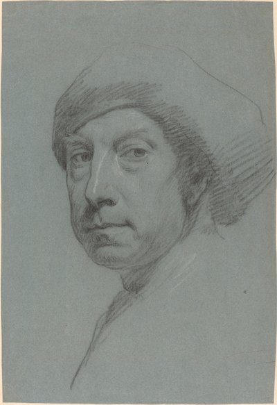 Self-Portrait Wearing a Turban by Sr. Jonathan Richardson